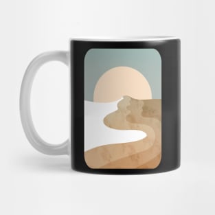 White wood dune Mug